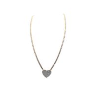 Necklace Ultima Edizione Woman Collana tennis in Silver CAO4440-GIALLA - CAO4440-GIALLA